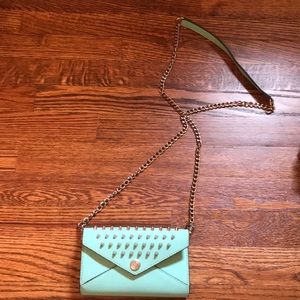 Rebecca Minkoff wallet on a chain